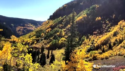 Wow! This mountain looks like it came straight out of a fairy tale