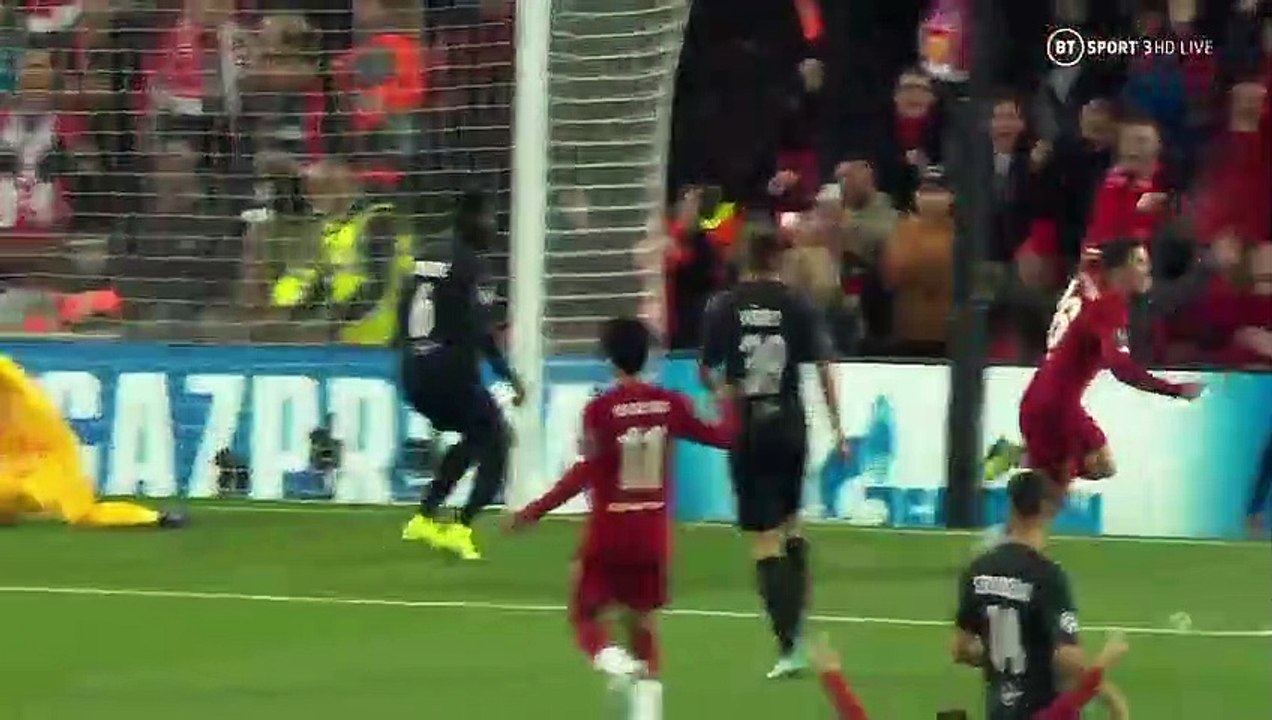 ملخص مباراة ليفربول - سالزبورغ دوري ابطال اوروبا 2-10-2019