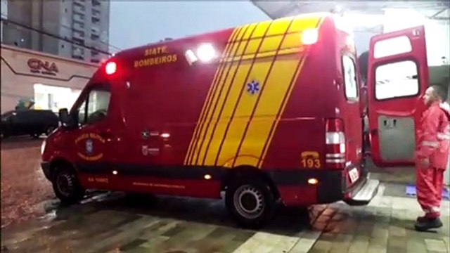 Homem sofre queda e precisa dos cuidados do Siate no Bairro Claudete