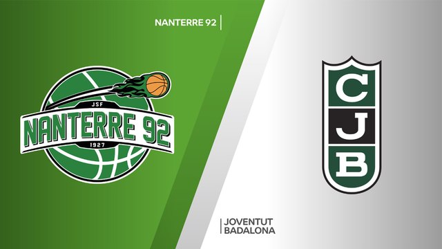 Nanterre 92 - Joventut Badalona Highlights | 7DAYS EuroCup, Regular Season Round 1