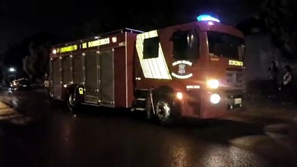 Residência é atingida por incêndio no Bairro Santa Felicidade