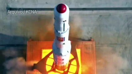 Coreia do Norte realiza lançamentos