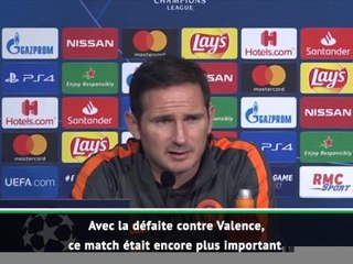 Groupe H - Lampard : "Encore beaucoup de chemin"