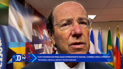 Afirman que hay evidencias para llevar a prisión al expresidente Correa