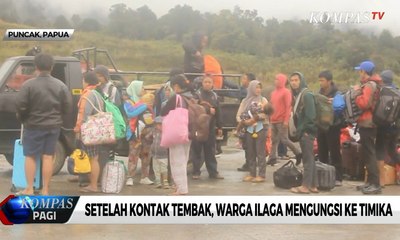 Ilaga Belum Kondusif, Puluhan Warga Kembali Mengungsi ke Timika