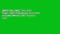 [BEST SELLING]  The LSAT Tutor: LSAT Prep Books 2019-2020: Includes Official LSAT Practice Test