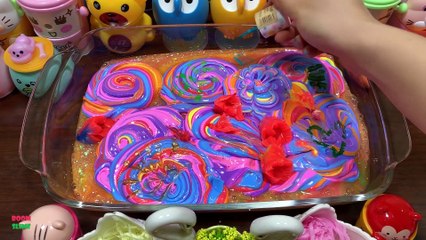 Relaxing with Piping Bags !! Mixing Random Things Into Slime !! Satisfying Slime Smoothie #680