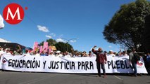Inicia marcha por el 51 aniversario de la matanza de Tlatelolco
