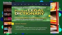 Spanish-English/English-Spanish Pocket Legal Dictionary Complete