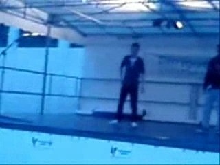 Démonstration tecktonik place du coderc Périgueux