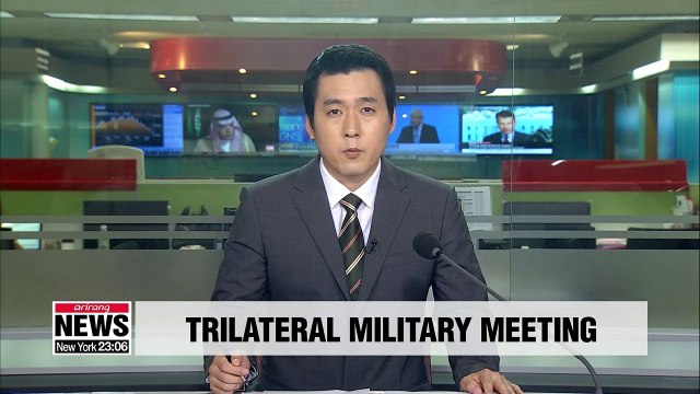 JCS chiefs of S. Korea, U.S., Japan agree to address security concerns