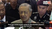 Leaving with work half done would be difficult, says Dr Mahathir