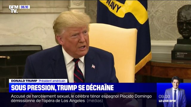 Sous la menace d'une procédure de destitution, Trump accuse Joe Biden et son fils d'être corrompus
