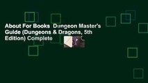 About For Books  Dungeon Master's Guide (Dungeons & Dragons, 5th Edition) Complete