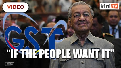 PM: If the people want it, GST could make a comeback