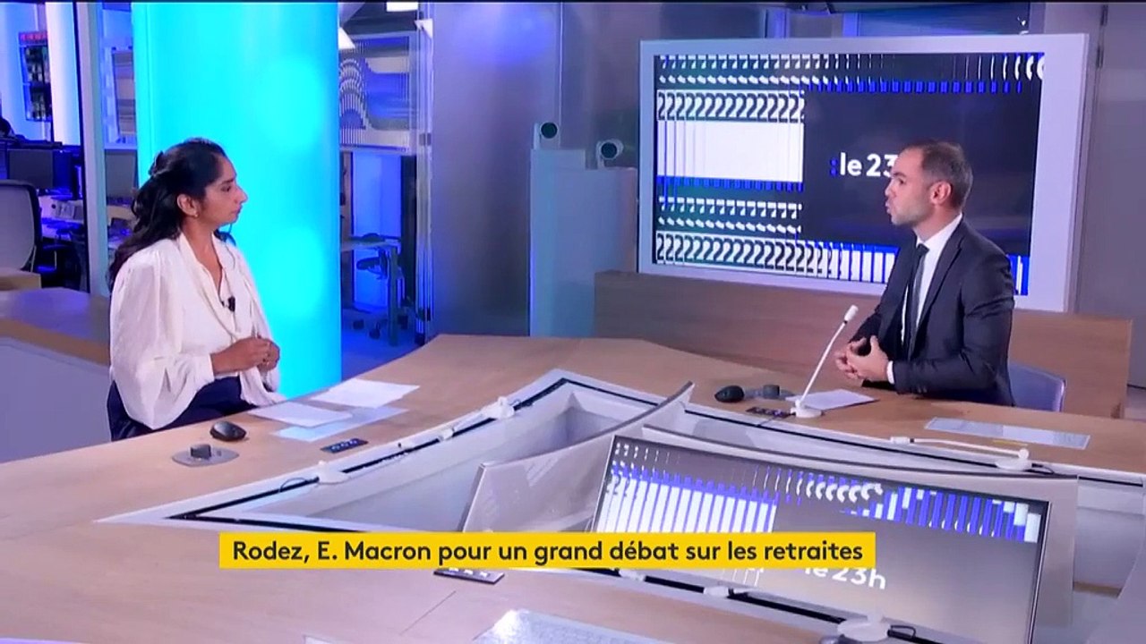 Aveyron : grand débat sur les retraites à Rodez avec Emmanuel Macron