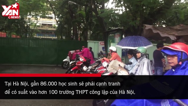 PHỎNG VẤN THÍ SINH II KÌ THI TUYỂN SINH VÀO LỚP 10 ''ĐI THI CON LO 1, CHA MẸ LO 10'' - YANNEWS