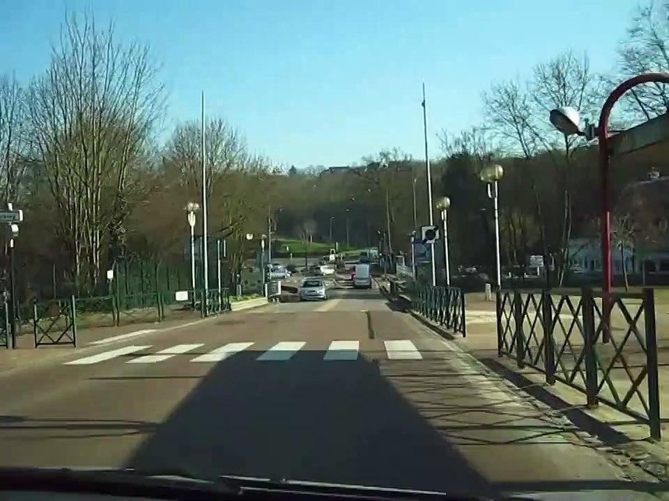 91 vers A13 ROUEN rond points