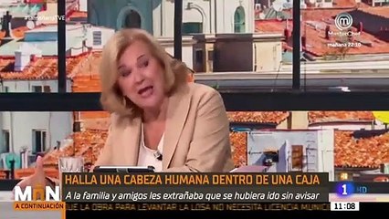 En TVE se descojonan del hombre decapitado cuya cabeza su novia guardó en una caja