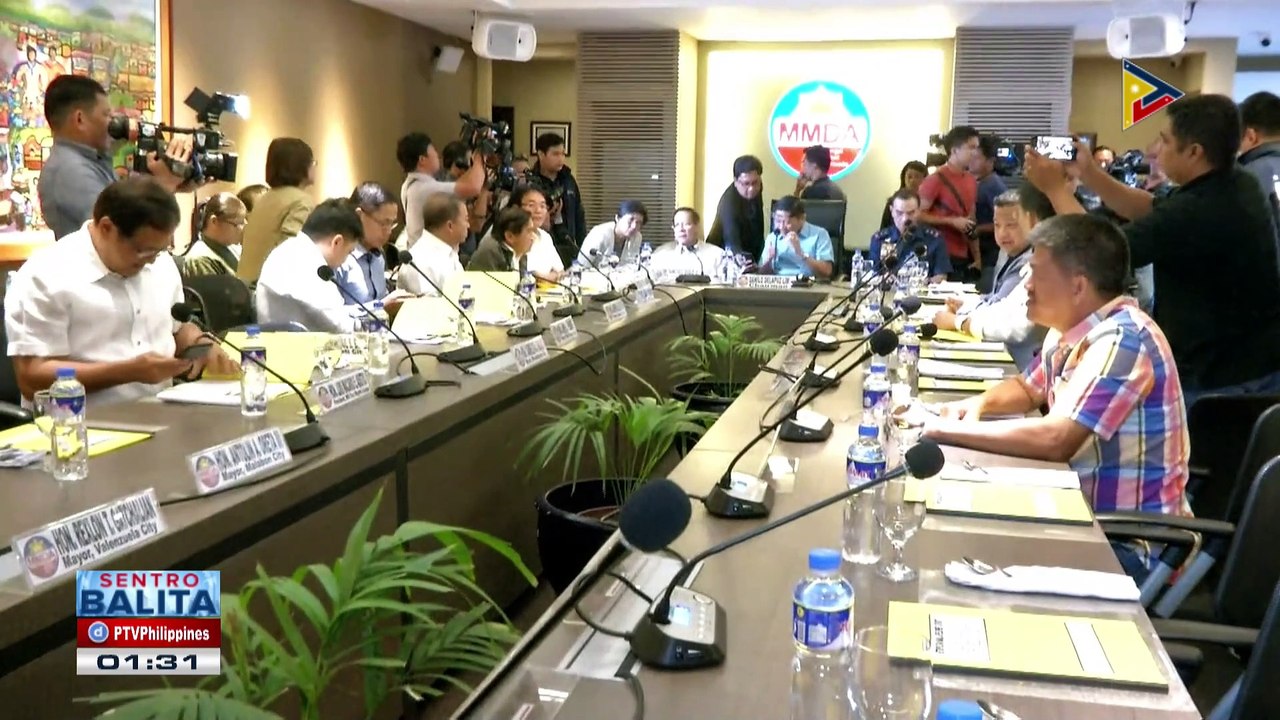 MMDA at LGUs, nagpulong ukol sa road clearing ops; kampanya vs polio at dengue sa NCR,tinalakay rin