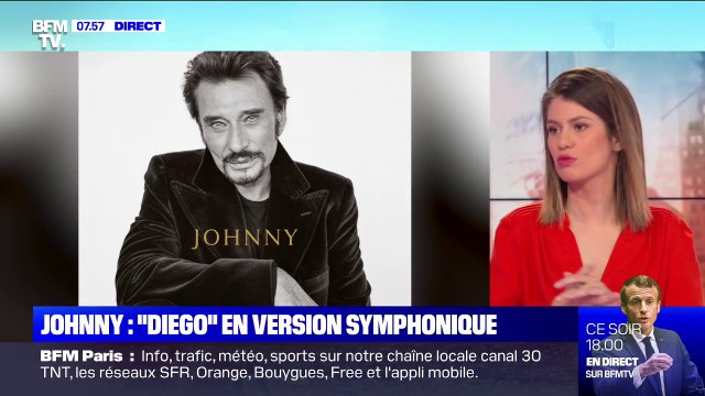 Découvrez le premier titre du nouvel album posthume de Johnny Hallyday: Diego , en version symphonique