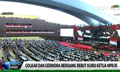 Golkar dan Gerindra Bersaing Rebut Kursi Ketua MPR RI