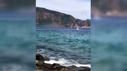 Riva'da balıkçıların bulduğu eski harp mayını imha edildi