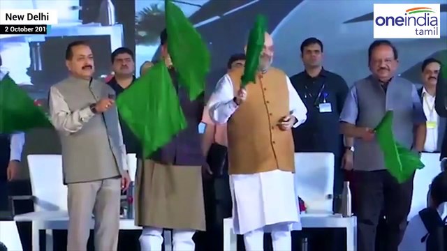 Watch: HM Amit Shah flags off Delhi-Katra Vande Bharat Express