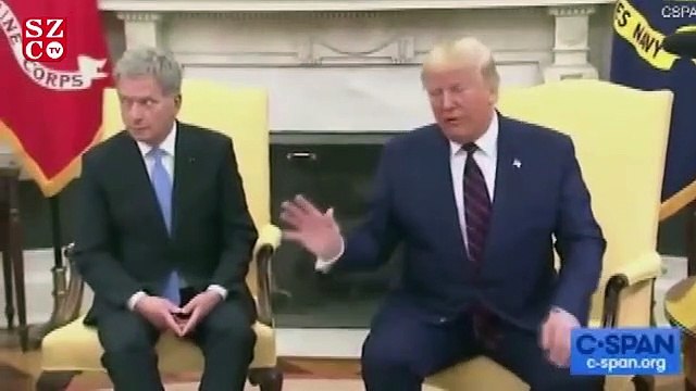 ABD Başkanı Trump kameralar önünde kriz çıkardı