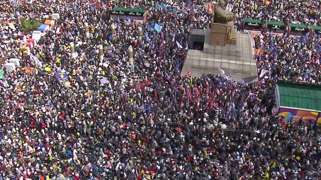 조국 파면 ...도심 곳곳서 대규모 보수 집회 / YTN