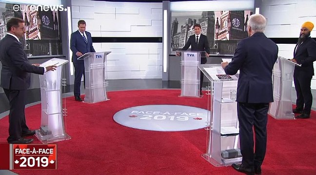 Législatives au Canada : Justin Trudeau à l'attaque