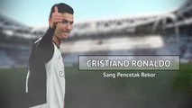 Cristiano Ronaldo, sang pencetak rekor