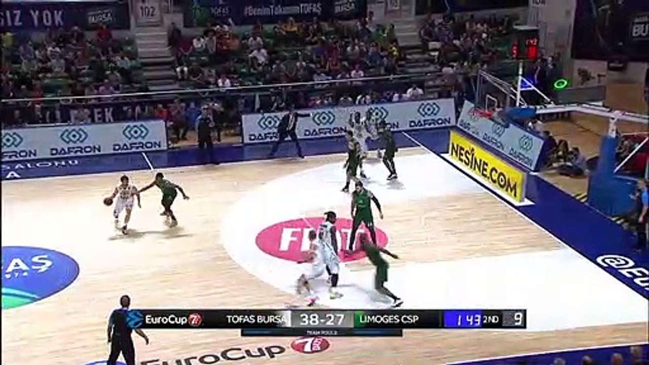 Matt Lojeski of Tofas Bursa had a career-high 8...