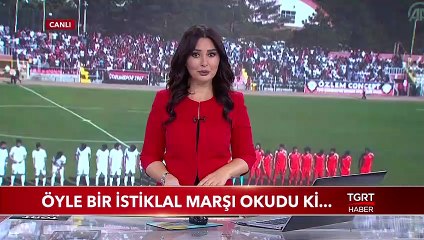 Haykıra Haykıra İstiklal Marşı Okudu