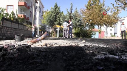 Aksaray’da çocuk parkı kundaklandı