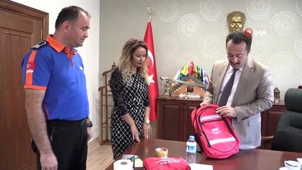 Tüm okullara 'afet çantası' dağıtıldı