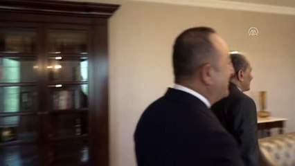 Çavuşoğlu, Cibuti Yükseköğrenim ve Araştırma Bakanı Ahmed ile görüştü