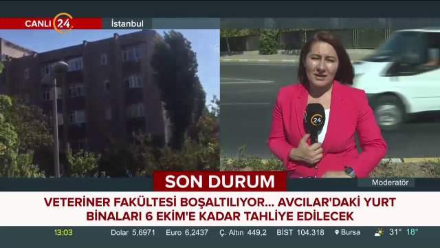 İstanbul Üniversitesi Veteriner Fakültesi tahliye ediliyor