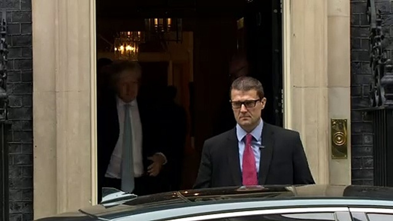 PM Boris Johnson departs to Commons from 10 Downing Street