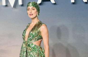 Amber Heard calls for more sustainability in fashion
