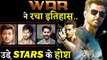 Bollywood Stars Gets Stunned And Shock After Seeing Hrithik Roshan Tiger Shroff's WAR
