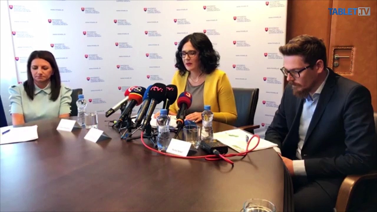 ZÁZNAM: TK ministerky školstva, vedy, výskumu a športu SR Martiny Lubyovej