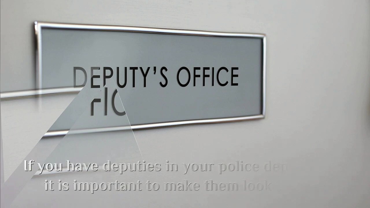 Symbol Arts: Custom Deputy Badges