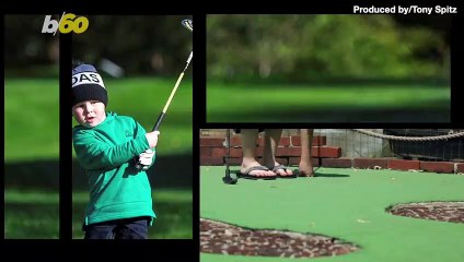 Download Video: Tiny Golf Prodigy Can Drive a Ball 100 Yards at Just 3-Years-Old