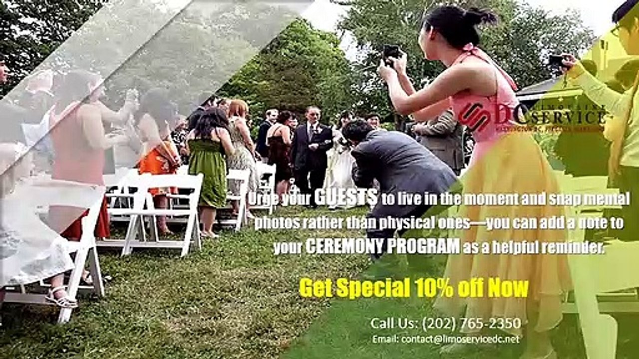Cell Phone Etiquette How to Deal With Phones at Your Wedding