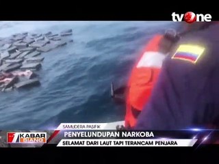 Penyelundup Narkoba Terapung Bersama Paket Kokain