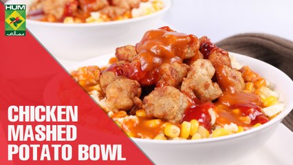 Homemade Chicken Mashed Potato Bowl | Quick Recipe | Masala TV