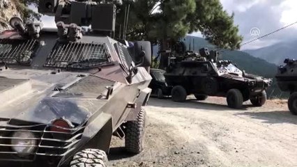 Zırhlı araç devrildi: 7 yaralı