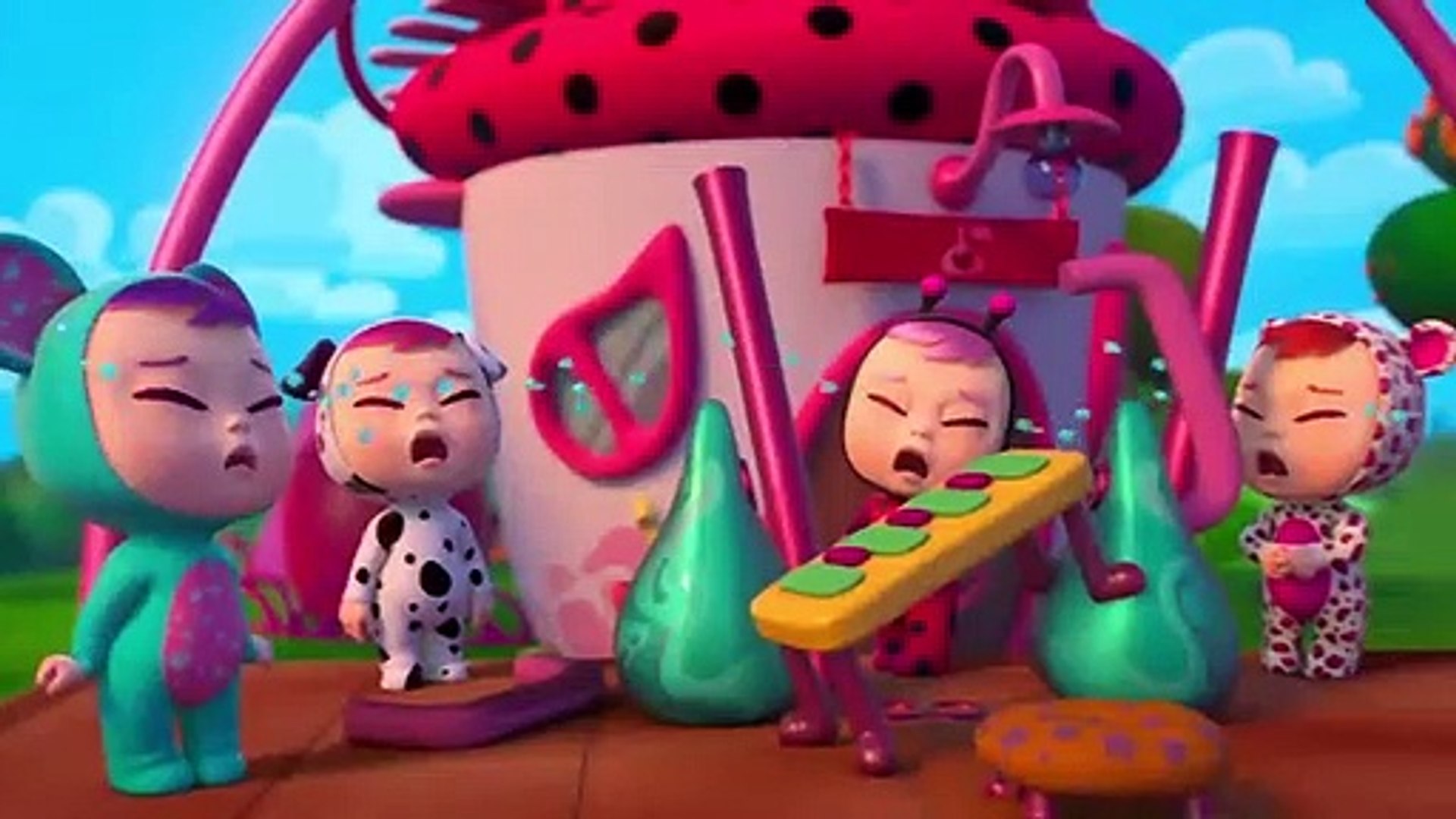 bebés llorones lágrimas mágicas vídeo
