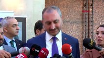 Ankara-adalet bakanı abdulhamit gül, soruları yanıtladı